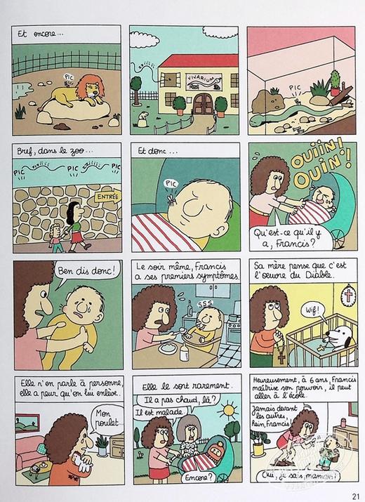 【中商原版】阿尼曼 幽默 侦探漫画 致敬经典美剧 双面怪杰 Animan 法文原版 Anouk Ricard 商品图6