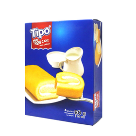 TIPO迷你蛋糕卷牛奶味180g