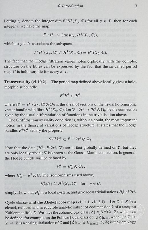 【中商原版】霍奇理论与复代数几何 2本套装 英文原版 Hodge Theory and Complex Algebraic Geometry Claire Voisin 商品图5
