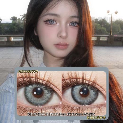 WINNI半年抛·Dion Blue梦乐园蓝&Dion Green里普湖绿·14.5mm(着色参考13.8mm) 0-1000度(有525/575) 韩产进口·(建议佩戴3-4个月左右更换)·押金品牌 商品图0