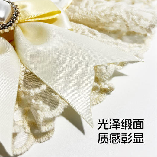 「不趣集」游园系列-莉莉安蝴蝶结猫咪项圈狗狗项圈宠物饰品项链口水巾 商品图2