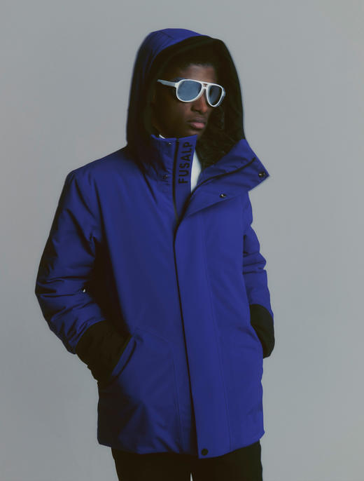 Fusalp - Lyor - Vision/Noir - 男装 - 夹克 - 蓝色/黑色 商品图2