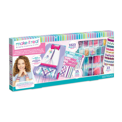 make it real美益睿闺蜜手链编织玩具套装豪华版MIRC1458 商品图0