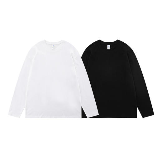 【服饰专场】秋冬新款实拍时尚百搭简约长袖T恤 商品图4