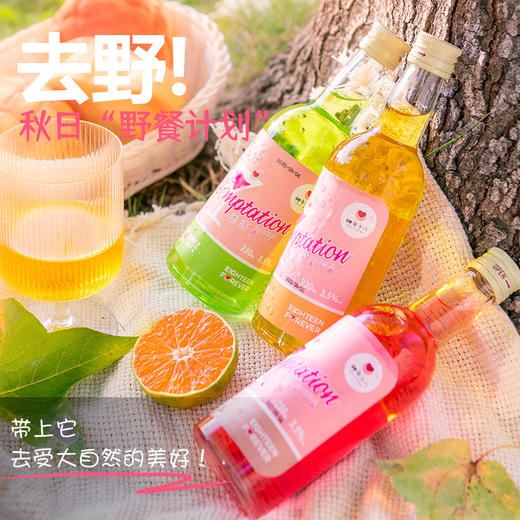 新年好物！【礼盒装！娜年十八果酒】六瓶装混合味杨梅酒网红女生低度微醺果酒礼盒装，女生的网红选择，低度微醺，轻轻牵动心弦。ry 商品图0