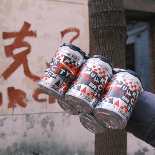 拾捌精酿 朋克之城·PUNK CITY | Quadruple IPA 四倍IPA精酿啤酒 6罐以上送朋克之城品脱杯505ml 商品图1