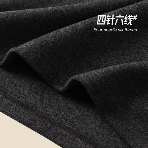 「德绒保温！数款可选」南极人德绒羊毛高领中领圆领上衣男秋衣上装保暖秋冬内衣320g 商品图4