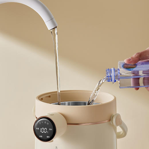 【小程序】小熊(Bear)恒温水壶 电热水瓶 热水壶烧水壶电水壶 316L不锈钢电水瓶 防烫除氯多段保温 ZDH-H30G1 商品图10