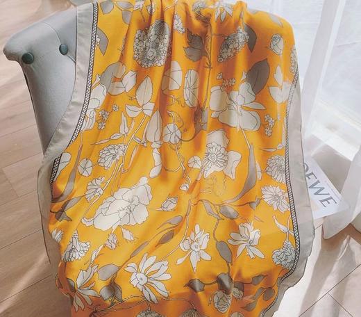 FS23款竹纤维竹棉印花围巾1809 商品图6