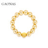GAONAS高纳仕仿真珍珠南洋金色手链女磁吸扣设计款高定款轻奢 商品缩略图0