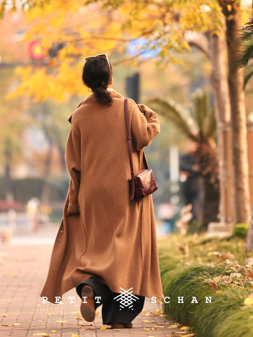 8000积分兑换  PETIT SCHAN小闪 satisfaction 包你喜欢 意大利进口头层油蜡皮高级通勤斜挎包 商品图12