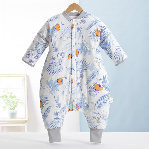 【恒温抗JUN分腿睡袋】秋冬卡通婴儿睡袋 纯棉恒温a类儿童睡袋 可拆袖宝宝防踢被 商品图5