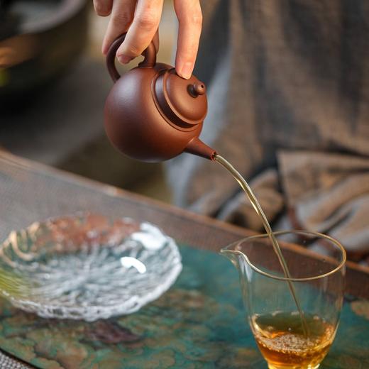 明式巨轮 180cc 紫泥作者李法娣 宜兴紫砂 商品图3