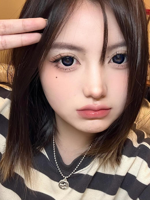 【本店实拍】巨无霸系列-皇家菲士/蓝色潮汐/勃艮第红/绿光森林-14.5mm 【年抛 度数0-1000度 无525/575 】 商品图5