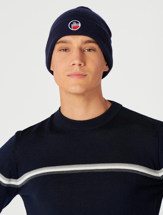 Fusalp - Styx - Dark Blue - 男装 - 毛线帽 - 深蓝色 商品图4