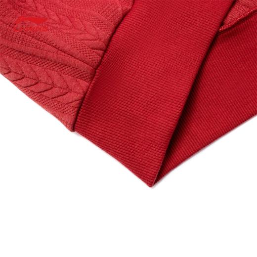 【XL断码】李宁日进斗金系列女子宽松套头卫衣AWDU048【库存有限，如无货将做退款，介意慎拍！】 商品图7