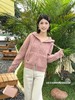 33BAR151382#连帽拉链毛织开衫 商品缩略图0