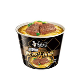 康师傅黑胡椒牛排面桶113g