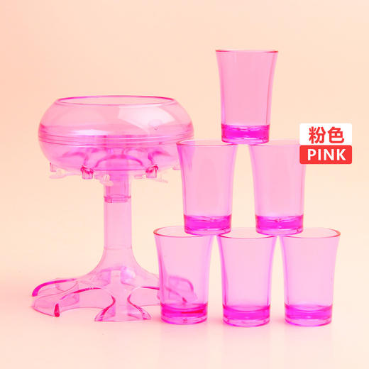 【高贵优雅！精美酒具套装】透明酒具分酒器白酒啤酒聚会倒酒调酒套装分酒器六杯，享受闲暇时光，聚会倒酒一代分酒器。 商品图4