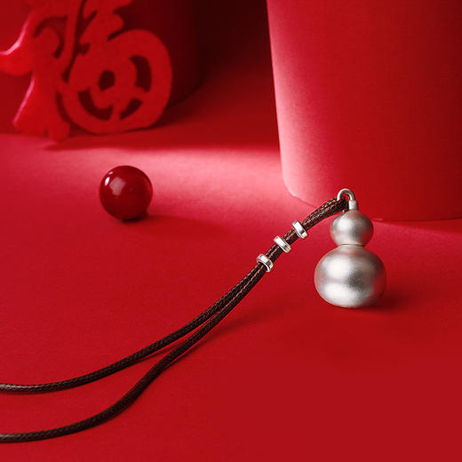 古法银葫芦吊坠 商品图4