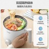 美的（Midea)电煮锅电热锅 宿舍小电锅 电蒸锅 学生寝室一体泡面小火锅多功能锅 XZE1613 1.7L配蒸笼 商品缩略图4