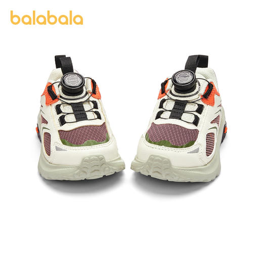 巴拉巴拉童鞋儿童运动鞋男童女童春秋旋转扣女童跑步鞋大童潮 商品图4
