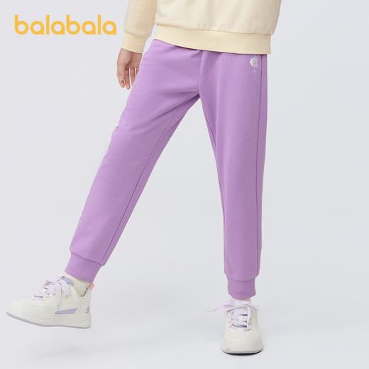 巴拉巴拉童装裤子春装新款儿童运动裤中大童女童休闲长裤时尚 商品图1