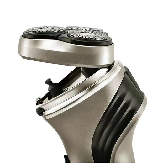 【自营】 奔腾POVOS 充电式男士三刀头电动剃须刀刮胡刀 银灰色 商品图3