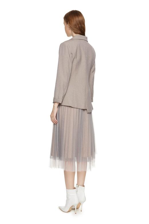 LNNNS 不规则西装纱裙套装 7941 商品图1