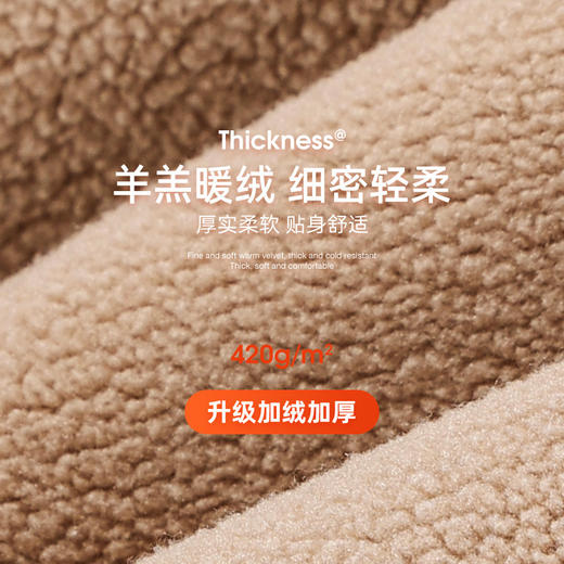 「两条装！加绒加厚」南极人男士羊羔绒护膝保暖裤 加绒加厚秋冬秋裤内衣 商品图1