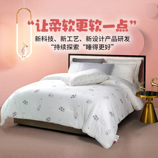 【黛富妮】针织纤维被  小比得针织冬被/四季被 商品图1