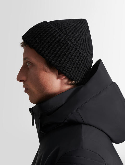 Fusalp - Knit Beanie - Noir - 男装 - 毛线帽 - 黑色 商品图0