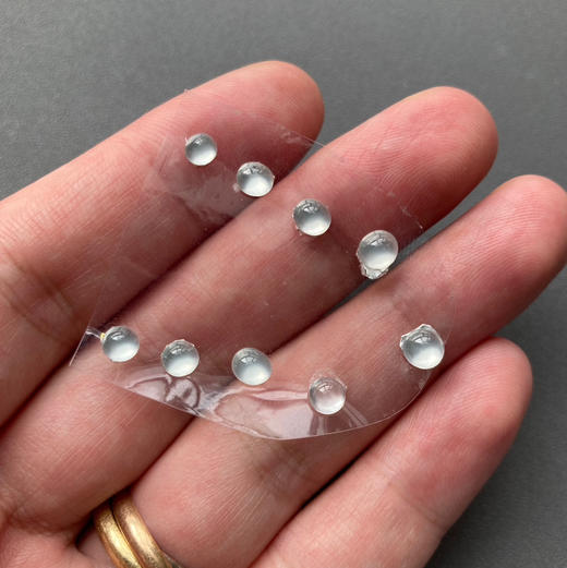 玻璃种翡翠蛋面9颗一套 商品图3