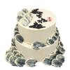 【私人订制】风生水起创意网红  男士动物奶油生日蛋糕   商品缩略图2