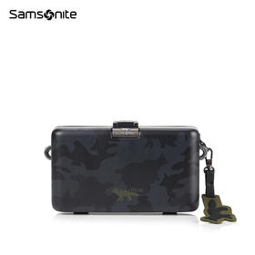 新秀丽MK X SAMSONITE系列联名款PC材质斜挎包QT0003