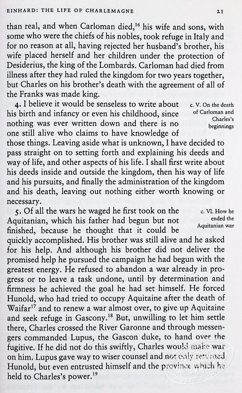 【中商原版】艾因哈德 查理曼大帝传 英文原版 PBC Two Lives of Charlemagne Einhard 欧洲史 历史 商品图7