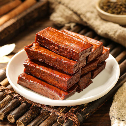 【好吃不腻！湖南土特产】乡乡嘴武冈卤香干 大豆制成 豆香浓郁、口感劲道、配辣椒油、炒菜吃  地理标志产品 商品图1