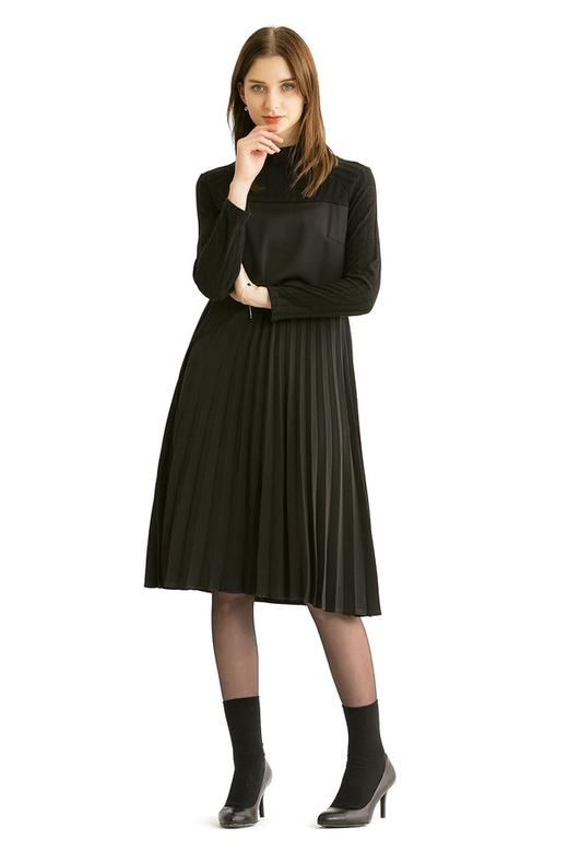 CENCH EDITION 黑色假两件连衣裙 92 商品图1