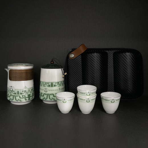 三博文创—三羊尊便携茶具 商品图0