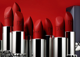 百元入！新版迪奥圣诞星光口红礼盒，4个热门丝绒色号，送人体面精致！