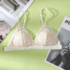 49.9/2件！【性感无痕且时尚！穿着更舒爽】本命龙年法式文胸，无钢圈性感蕾丝夏季薄款胸罩，大胸显小三角杯内衣女，简约后背设计 怎么穿都不拘束！ 商品缩略图3