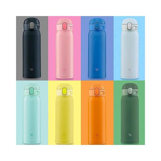 ZOJIRUSHI 象印多色便携不锈钢保温杯SM-WA48GD 绿色 480 商品图0