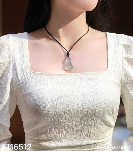 玻璃种木那飘翠福瓜    89999【3116512】 商品图4