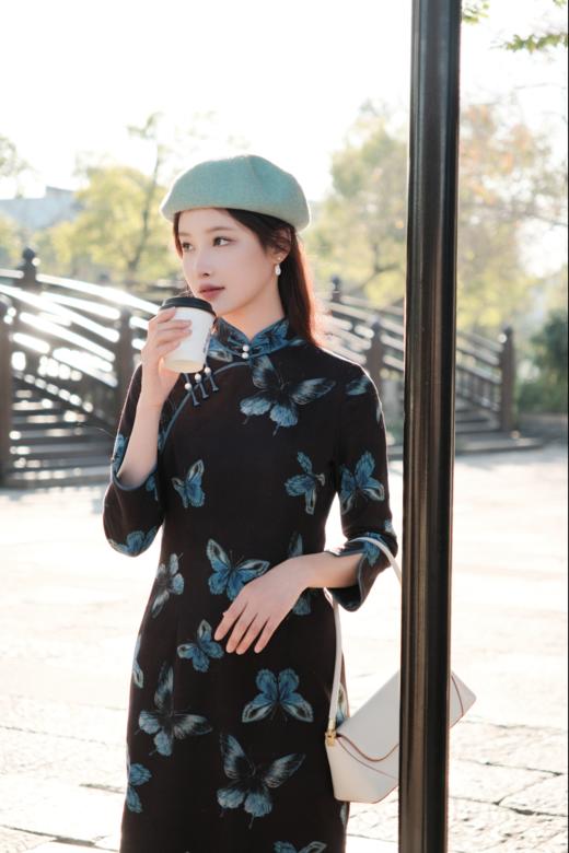 逸红颜周末小集市#法式高定文艺画家帽「美琪」,小暖炉一样,美丽简约,经典传承 商品图11