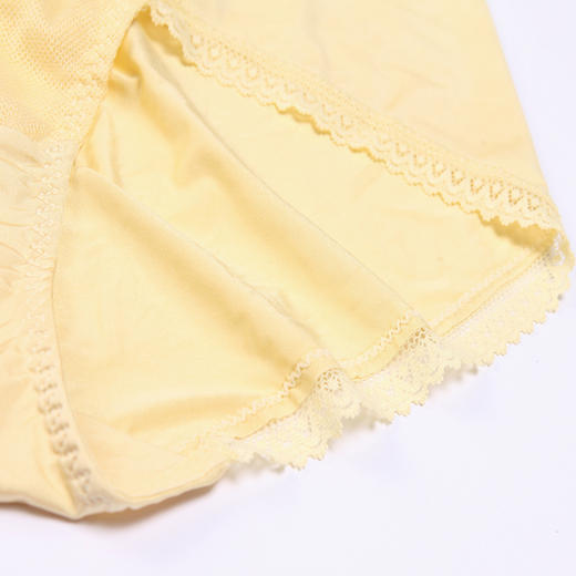 都市丽人舒软挺塑轻塑女蕾丝+双拉塑身女士内裤平角内裤LP49A2 商品图8