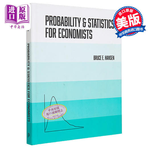 【中商原版】经济学家的概率与统计 Probability and Statistics for Economists 英文原版 Bruce Hansen 商品图0