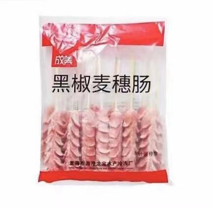 成美 黑椒麦穗肠（开花香肠） 70g*15串/包 商品图0