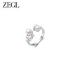 ZEGL法式人造珍珠戒指女小众设计轻奢高级感指环时尚个性食指戒子 商品缩略图0