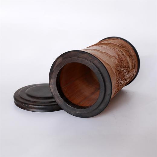 山水清音°竹雕茶叶罐 商品图6