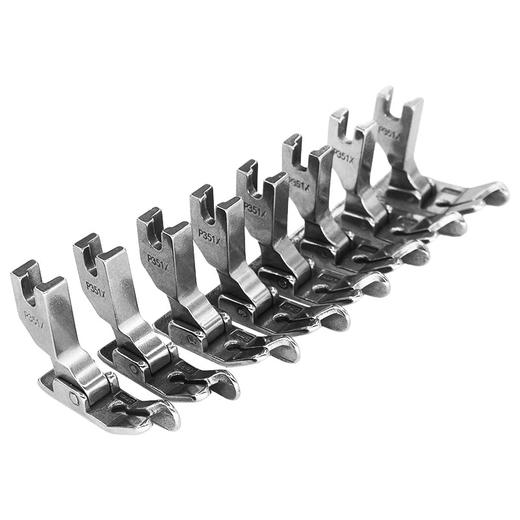 缝纫机配件【P351X】全钢材质压脚平车压明暗线厚料压脚规格齐全 商品图4